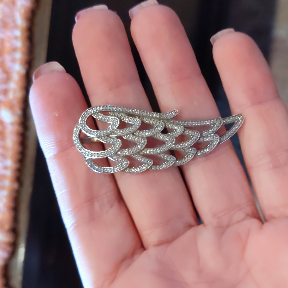 Pandora Silver Angel wing pendant